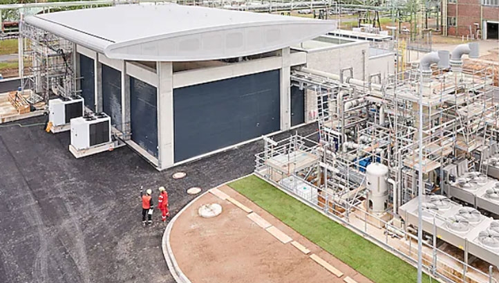 Pictured: The 'Refhyne' project. Image: Shell